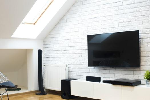 Convert an attic into a home theater