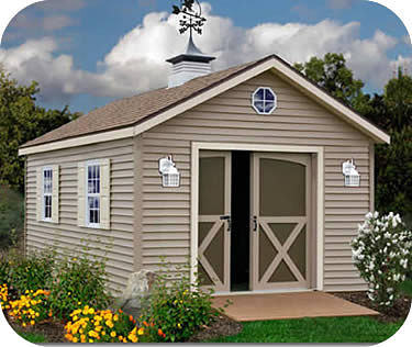 Prefabricated vinyl outdoor storage building comparisons 