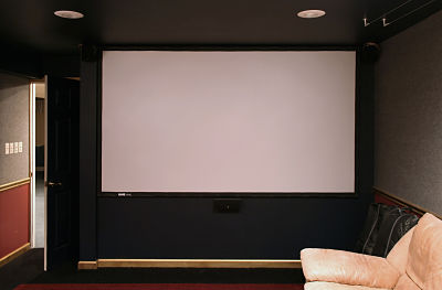 attic home theater