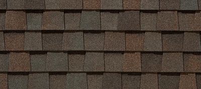 Organic asphalt shingles