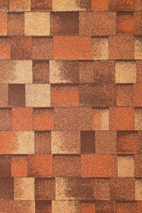 Your roof will surely stand out with a blend of tans, browns and orange.