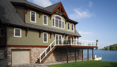 impressions siding shingles from cerrtainteed