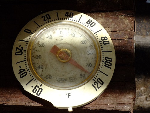 Hot temps bring on the window air conditioner vs central air conditioner debate. Photo by saturnism on Flickr.