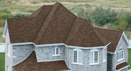 IKO roofing 3-tab Marathon in Driftwood