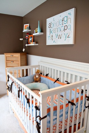 Nursery colors for boys by Tabitha Blue / Fresh Mommy on Flickr.