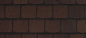 Roofing materials prices: Shown here is CertainTeed's Highland Slate line in saddle brown.