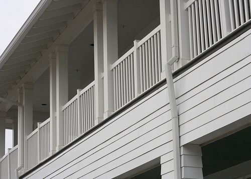 Install composite siding