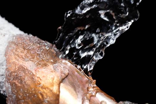 What to do when you have frozen or burst water pipes?