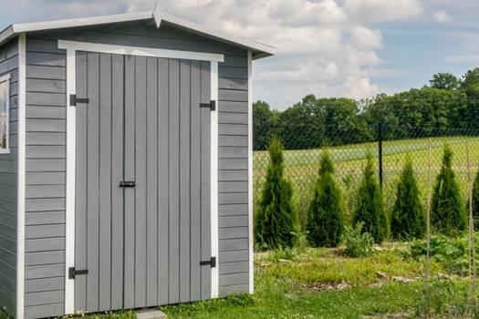 Prefabricated vinyl outdoor storage buildings comparison: DuraMax vs Homestyles