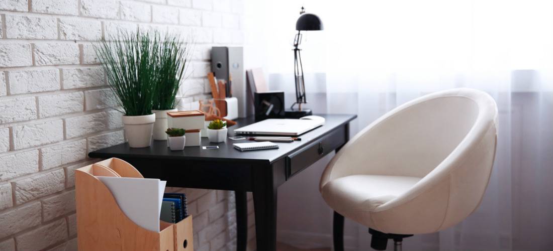 Convert a bedroom into an office space
