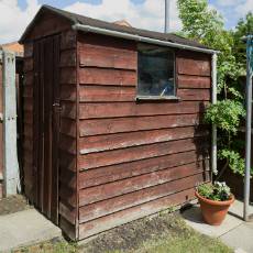 Menards prefabricated composite and recycled outdoor storage