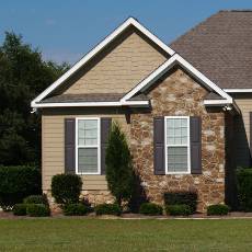 Stone siding