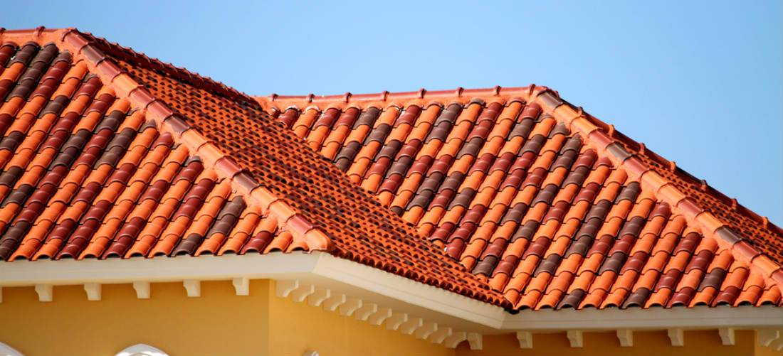 Traditional tile roofing