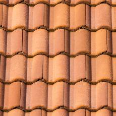 Traditional tile roofing