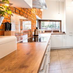 Butcher block countertop