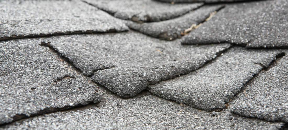 damage slate roof