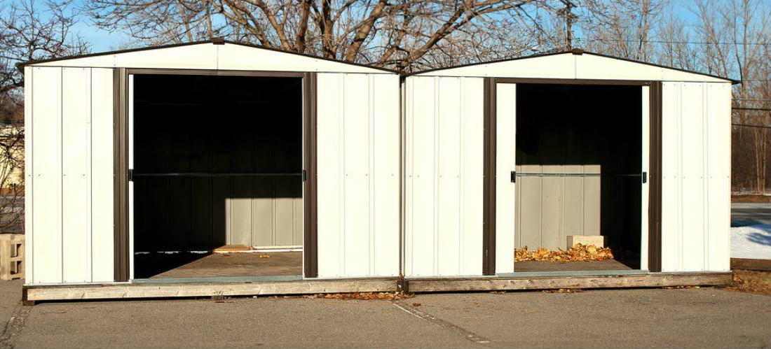 outdoor shed